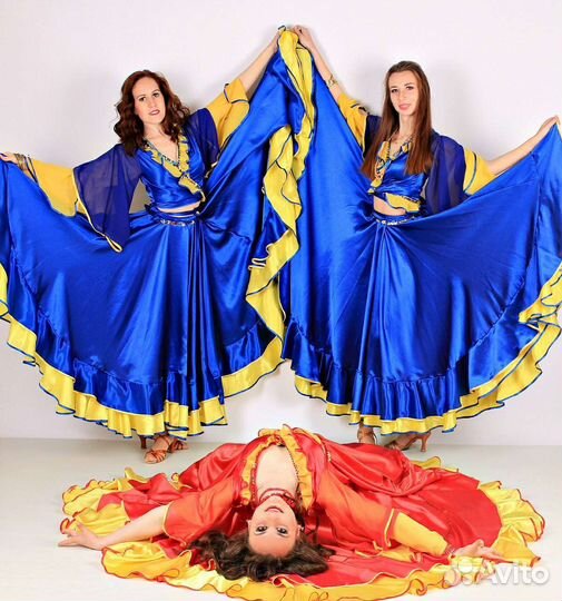 Костюм для танца, цыганский костюм