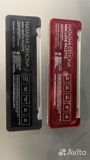 Палетки теней Denona