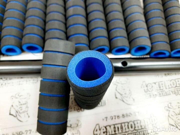 Грипса ручка неопрен турник велосипед 2 шт по 11см