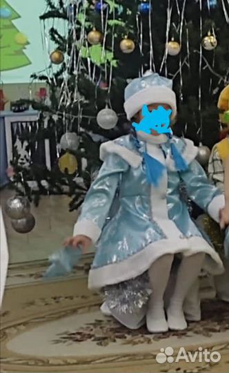 Костюм снегурочки для девочки