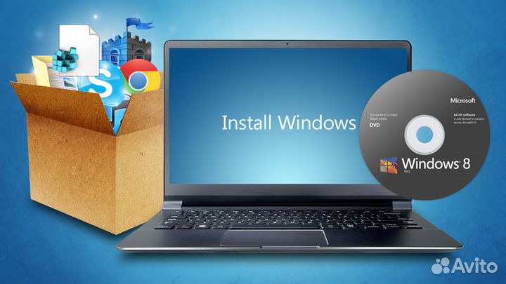 Переустановка компютера Windows