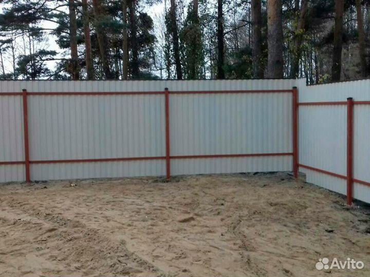 Заборы с монтажом под ключ