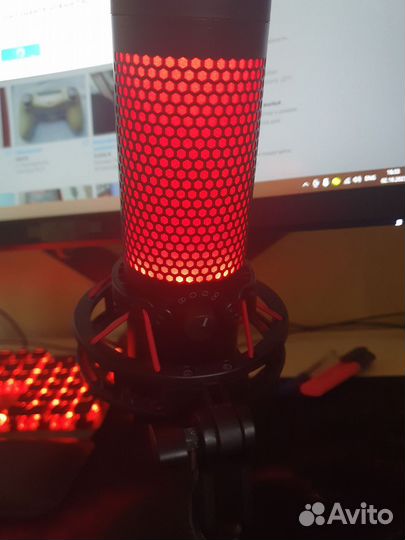 Микрофон hyperx quadcast