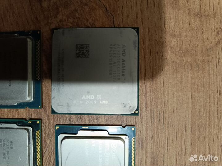 4 рабочих Процессора AM3, 1150, 1155