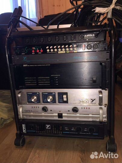 Усилители, кроссовер, звук профессиональное