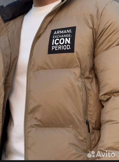 Зимняя куртка armani exchange