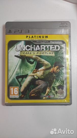 Ps 3 Серия игр uncharted 1,2,3. Ps3