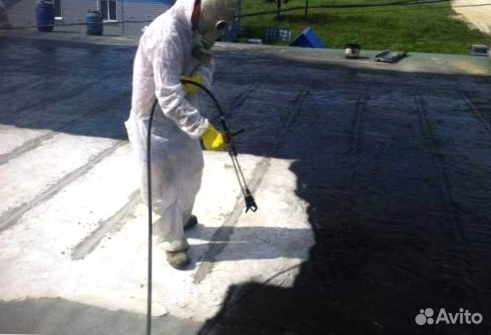 Гидроизоляция фундамента полимочевиной