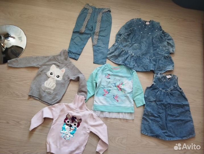 Вещи для девочки 104-110