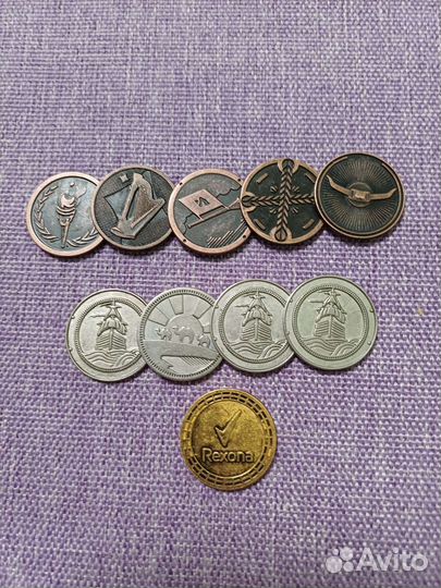 Обменяю монеты Пятёрочка