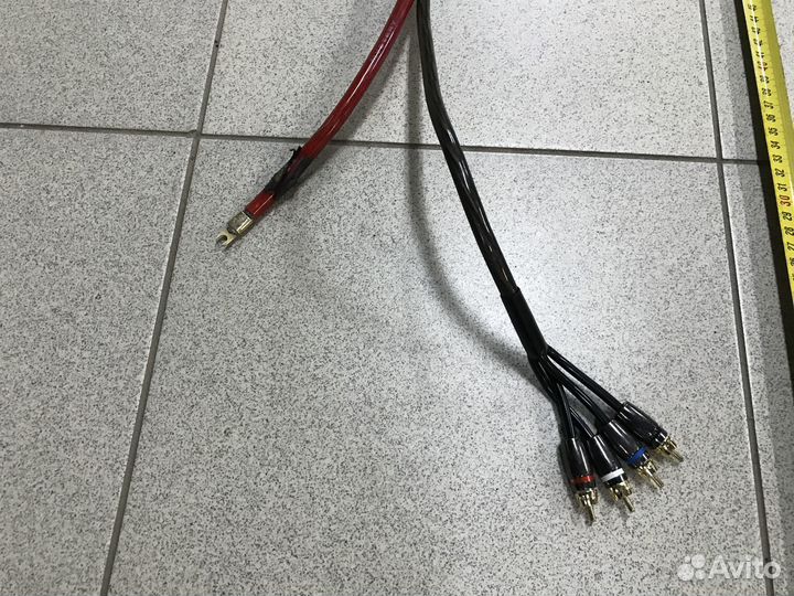 Провода для сабвуфера к-т mystery