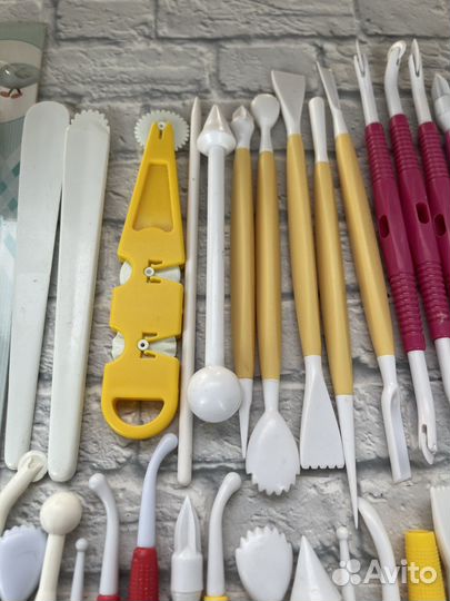 Стеки лопатки инструменты для мастики или глины