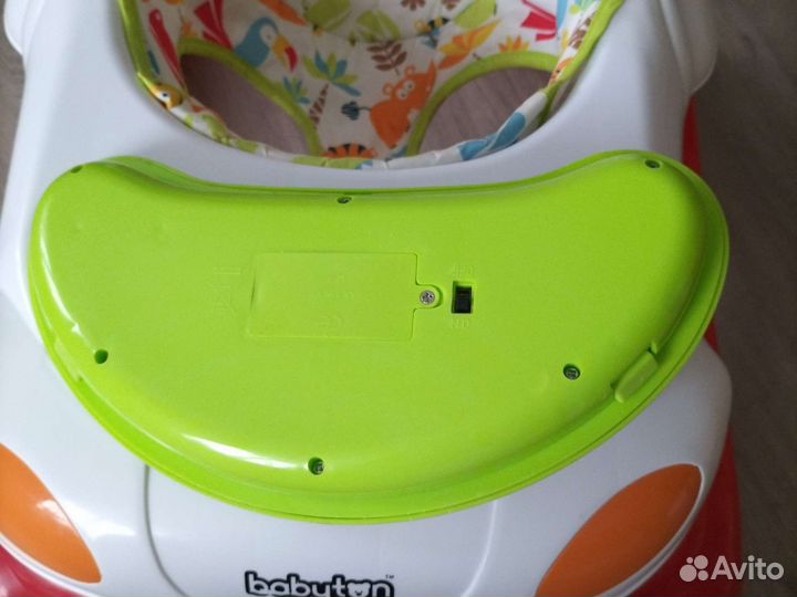 Ходунки детские Babyton Speedy цвет Red-white