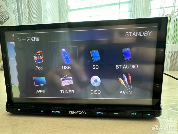 Магнитола Kenwood MDV-X702 Bluetooth DVD USB SD