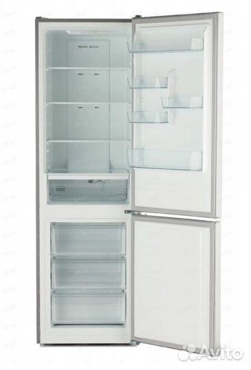 Холодильник dexp NF300D Серебристый