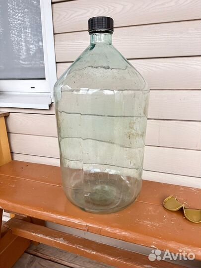 Бутыль стекло 20 литров 8 литров