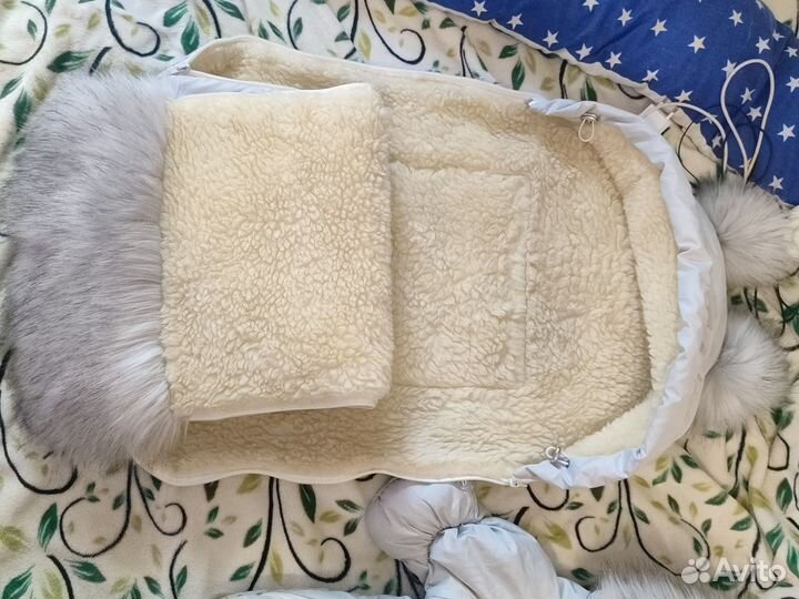 Конверт на выписку зимний