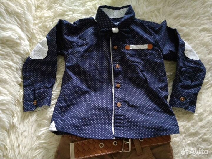 Комплект брюки и рубашка