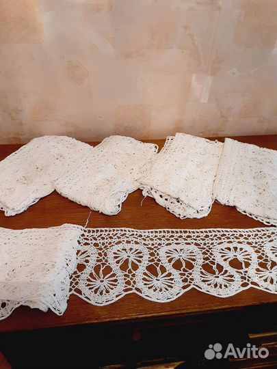 Кружева ручной работы Винтаж и новые