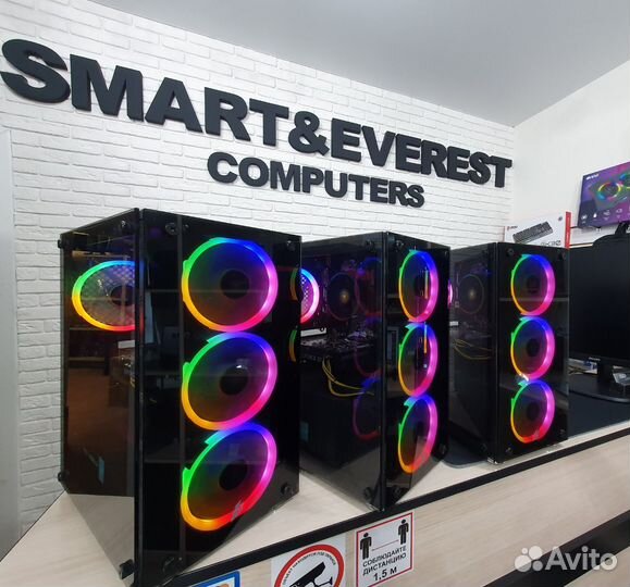 Игровой Комп Ryzen 5 5600/RTX 3060 12GB/SSD Рассро