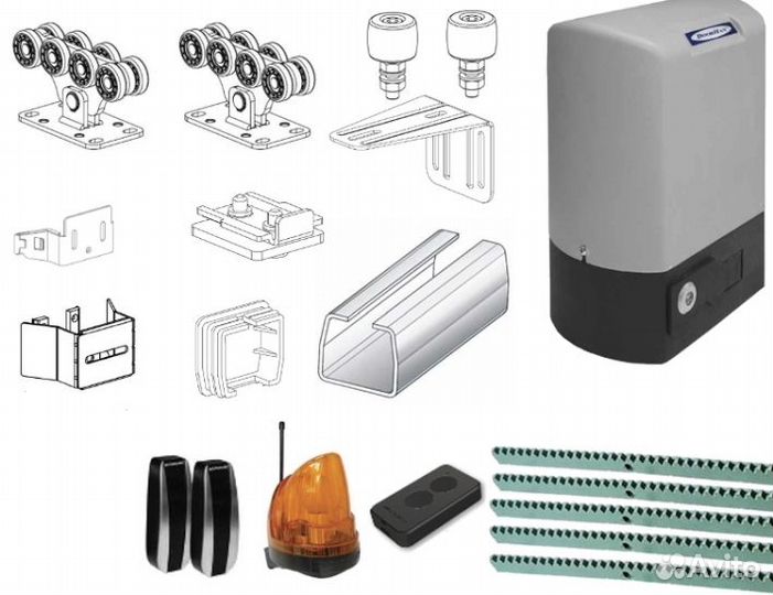 Комплект для откатных ворот