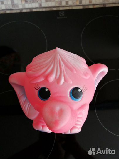 Игрушка резиновая.Слон для накид колец,ссср