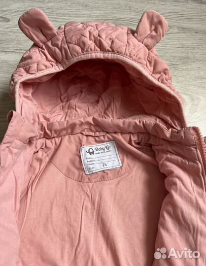 Комбинезон демисезонный 74