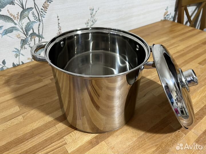 Кастрюля из нержавейки 7л