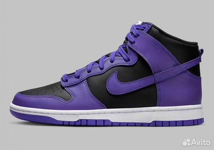 Nike Dunk Hi Retro bttys Psychic Purple 9.5 10US