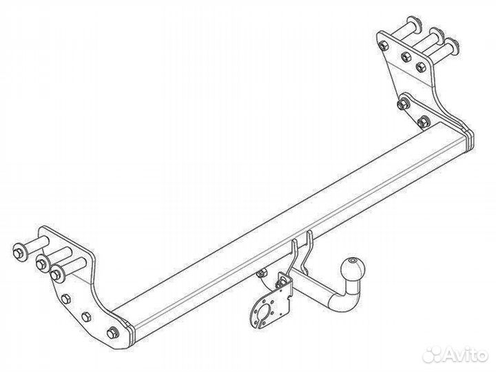 Фаркоп volvo XC 90 (2003) (AvtoS VL 01)
