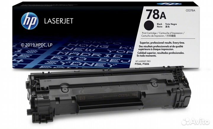 Катриджи для принтера HP CE278A