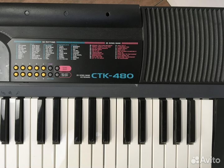 Синтезатор casio ctk 480