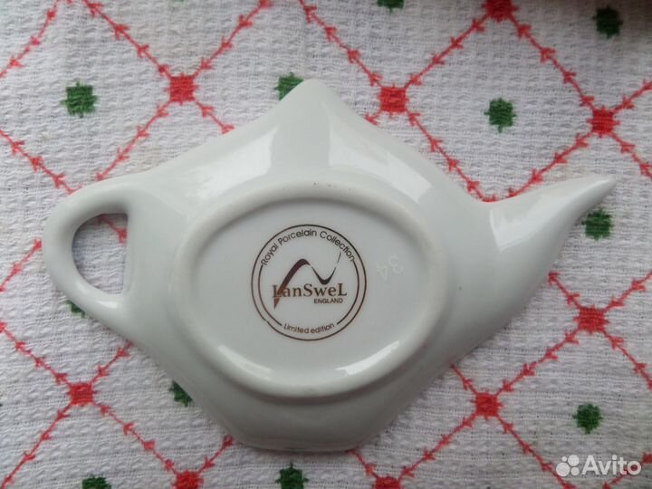 Подставки для чайных пакетиков. Фарфор