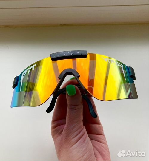 Очки Pit Viper с зеркально-оранжевыми линзами