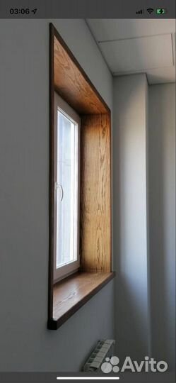 Откосы из дерева