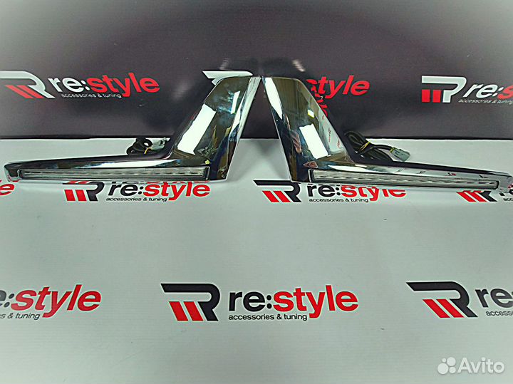 Ресницы в фары Toyota Land Cruiser 200 с16г