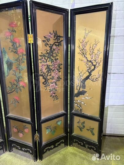 Ширма. Винтаж. Шинуазри. Перегородка