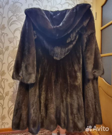 Шуба норковая 48