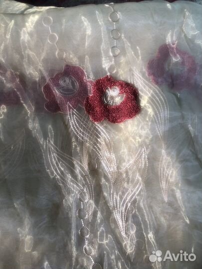 Тюль штора новая