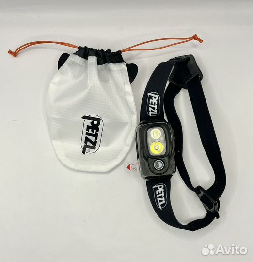 Красный Фонарь налобный Petzl swift RL 1100 lumen