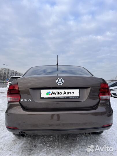 Volkswagen Polo 1.6 AT, 2016, 132 502 км