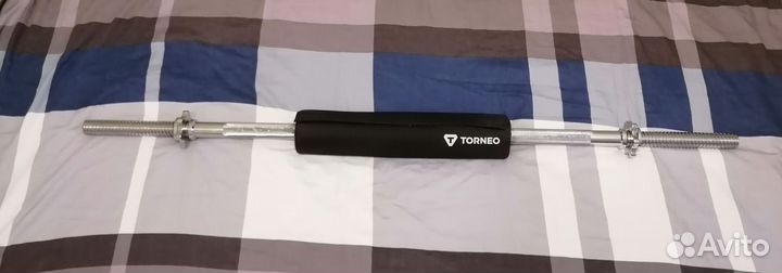 Гриф Стальной 6,24 кг Torneo 30х1200 мм