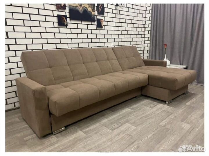 Диван Белиз с оттоманкой с подлокотниками Egida Te