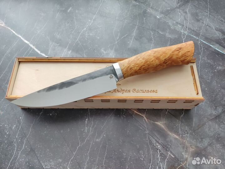 Нож кухонный из кованой нержавеющей стали 95х18