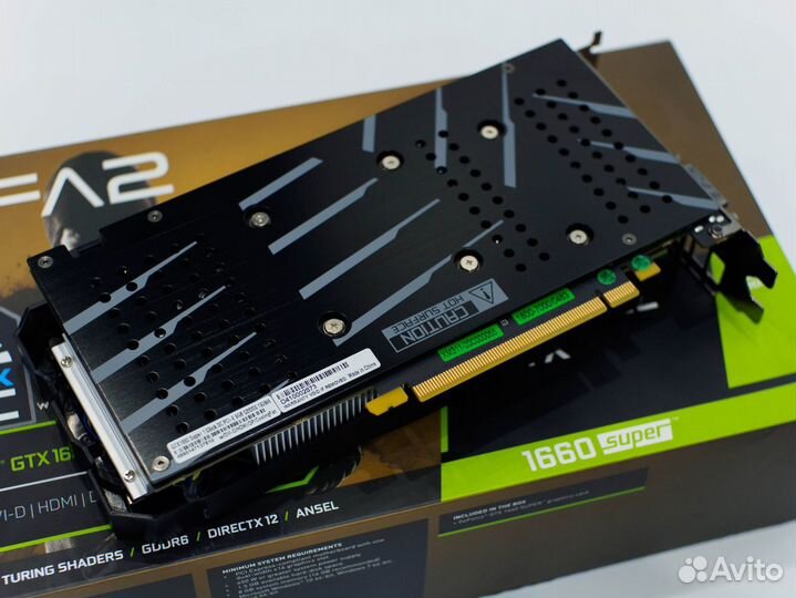 Видеокарта KFA2 GeForce GTX 1660 Super OC 6Гб