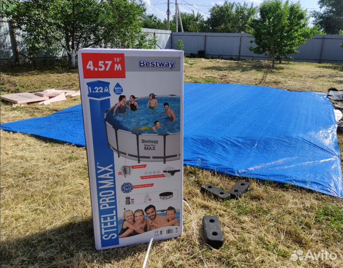 Каркасный бассейн 457х122