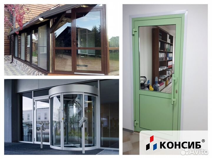 Пвх двери белые, цветные