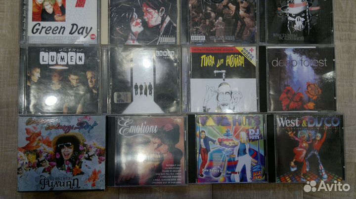 Музыка на CD дисках