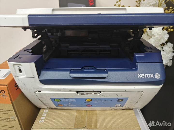 Мфу лазерный xerox WC3045