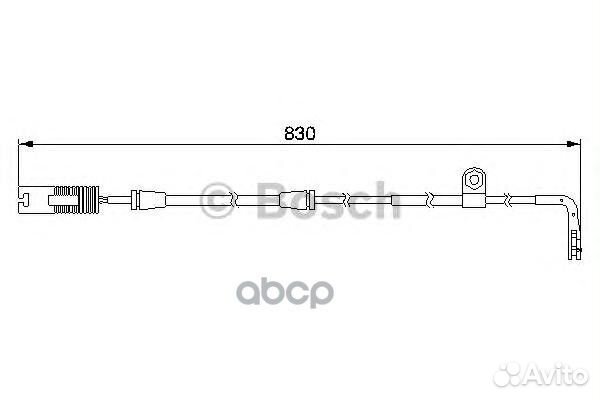Датчик износа тормозных колодок 1987474958 Bosch